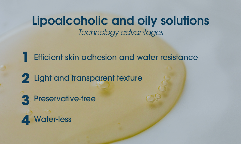 Lipo-alcoholic and oily solutions: key benefits