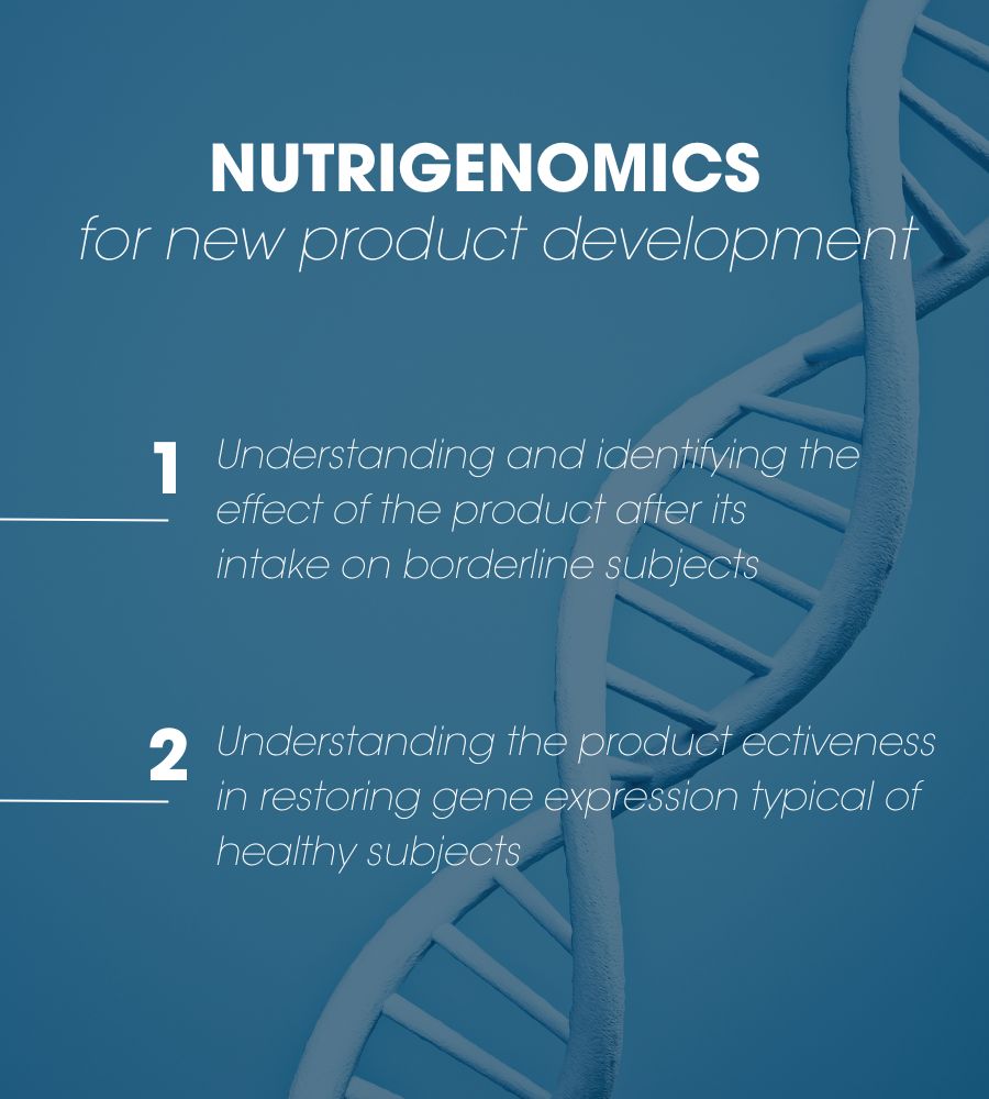Vantaggi dell'applicazione della nutrigenomica per lo sviluppo di nuovi integratori alimentari