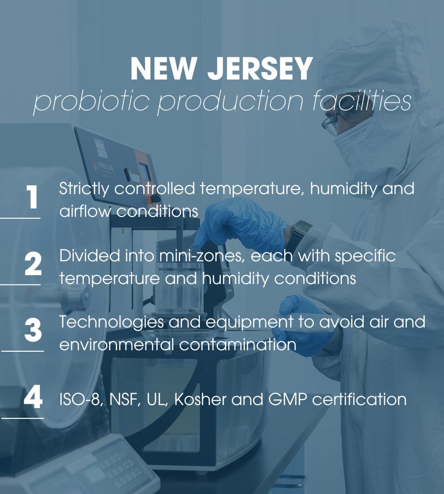 Le caratteristiche dello stabilimento italiano di Biofarma Group dedicato alla produzione di probiotici